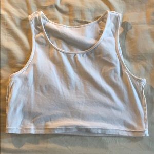 White crop tank